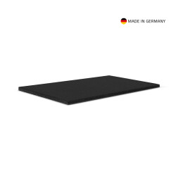 0594SCB - Adam Hall SolidCore® PP Platte schwarz 9...