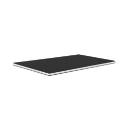 0594SCBWB - Adam Hall SolidCore® PP Platte schwarz,...