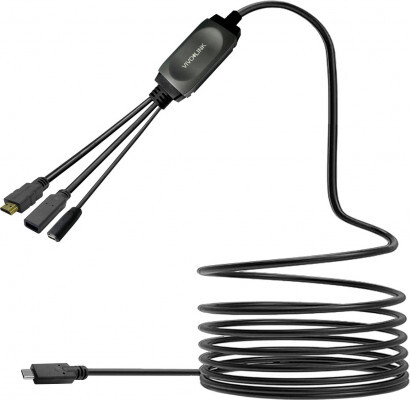 USB-C HUB Cable with USB3.0 & Charging
