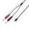 3 STAR Y PP USB-C 0300 - Cavo a Y USB-C | 2 x jack TS maschio x USB-C | 3 m