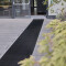 Fine-Ribbed Mat 1m x 2m - Tappetino in gomma rigata | nero | spessore 3 mm