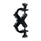 Swivel Coupler 48-51/30/750kg stage black