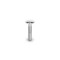 54M6X45F - Vite con testa cilindrica bombata, quadro sottotesta M6 × 45 mm, acciaio zincato, DIN 603