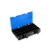 3 2D BLU HALF MID SECTION - sistema modulare 3 canali | blu | mezza sezione centrale | passaggio accessibile alle sedie a rotelle | altezza 7,5 cm