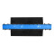 3 2D BLU HALF MID SECTION - sistema modulare 3 canali | blu | mezza sezione centrale | passaggio accessibile alle sedie a rotelle | altezza 7,5 cm