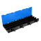 3 2D BLU MID SECTION - sistema modulare 3 canali | blu | sezione centrale | passaggio accessibile alle sedie a rotelle | altezza 7,5 cm