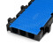 3 2D BLU MID SECTION - sistema modulare 3 canali | blu | sezione centrale | passaggio accessibile alle sedie a rotelle | altezza 7,5 cm