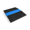 3 2D BLU MID SECTION - sistema modulare 3 canali | blu | sezione centrale | passaggio accessibile alle sedie a rotelle | altezza 7,5 cm