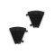 MINI C MK2 | LEFT | BLACK - Protezione cavo 3 canali | nero | curva a 45° a sinistra | carico medio | altezza 5cm