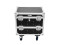 Flightcase 8x IP PIX Strobe RGB CW+WW with wheels