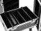 Flightcase 8x IP PIX Strobe RGB CW+WW with wheels