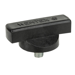 Rotary Knob for Drape Support M10 x 12 mm - black