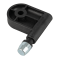 Telescopic Drape Support Swivel Pin Replacement Black