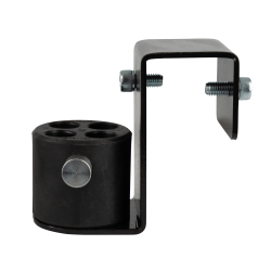 Flex Adapter with 4-way Connector Black - powder coated