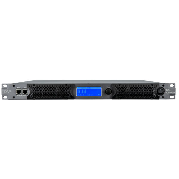 TA-4.3400 4x 3400 W touring amplifier with DSP