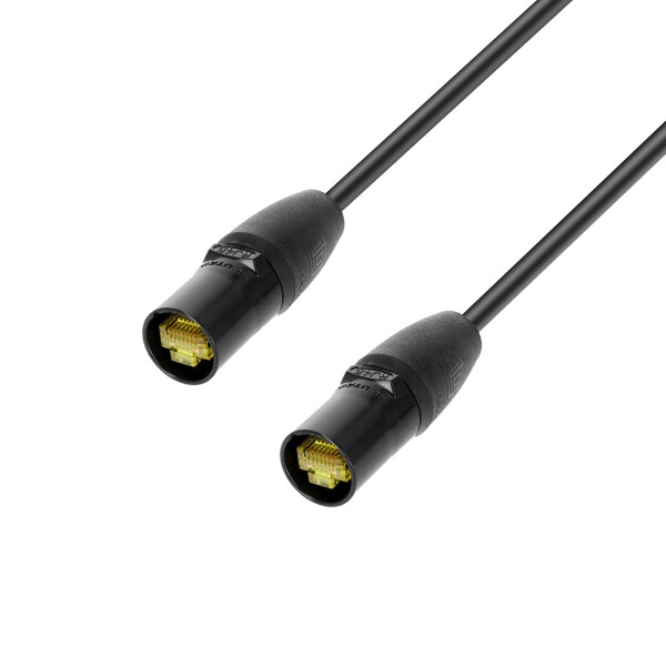 5 STAR ECON CAT6 RR 1m - Netzwerkkabel | Cat.6a (S/FTP) Neutrik etherCON®, abziehbar | 1 m