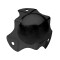 4124 BLK - Kugelecke mittelgroß, dreischenklig gekröpft, 30 mm, schwarz