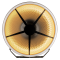 Goliath Retro light effect with tungsten simulation and dual RGB LED ring