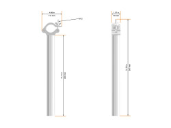 Boom Arm 45 stage black