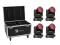 Set 4x EYE-740 MK2 + Case mit Rollen