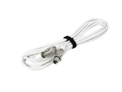 DMX Cable XLR 3-pin 5m white