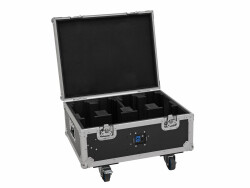 Flightcase 4x AKKU MBT-3 with wheels and charging function