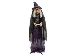 Halloween Figure Witch Marie, animated, 180cm