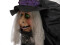 Halloween Figur Hexe Marie, animiert, 180cm