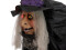 Halloween Figur Hexe Marie, animiert, 180cm