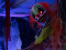Halloween Figure Clown Curby, animated, 155cm