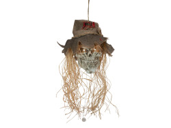 Halloween Scarecrow Skull, 70cm