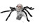 Halloween Pop-Up Spider, animated, 45cm