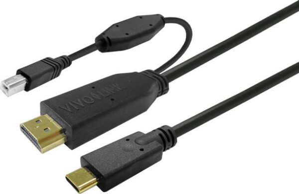 Vivolink Touchscreen Kabel 10m, Schwarz