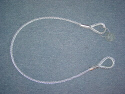 Anschlagseil 12mm, 300 cm 1-strängig WLL:1.5t mit...