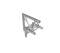 FD33-D90 90 Grad Eckstück plus Abgang un ten 50x50cm
