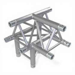 FD33-TD L T-Stück plus Abgang unten links 50x50x50 s...