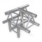 FD33-TD L T-Stück plus Abgang unten links 50x50x50 s 50x50x50cm