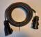 Liftket CEE-16 Verlängerung 400 V 4p 16A 5 m Titanex 4x1.5mm SCHWARZE STECKER PCE
