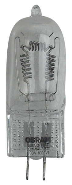 Projektionslampe 64501 150 W, 120 Volt Sockel G6,35 (75 Stunden)