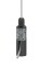 REUTLINGER Drahtseilhalter Typ 50SV III ZW, M12innen schwarz Stahlseil; 4mm=60kg / 5mm=90kg