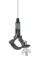 Drahtseilhalter Typ 50SV III ZW, COUPLER schwarz Stahlseil; 4mm=60kg / 5mm=90kg