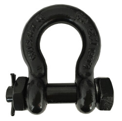 Schäkel hochfest BLACKLINE WLL 1.5 t geschweifte...