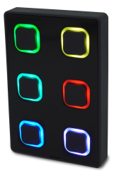 Visual Productions B-Station-2 Bedieneinheit mit 6 Tasten...