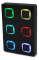 Visual Productions B-Station-2 Bedieneinheit mit 6 Tasten (beleuchtet), Stand-Alone-Controller bis zu 32 Spots, nur PoE