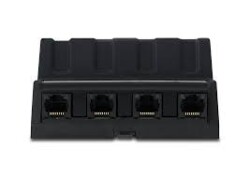 Visual Productions PoESwitch - DIN rail mounted 4-port...