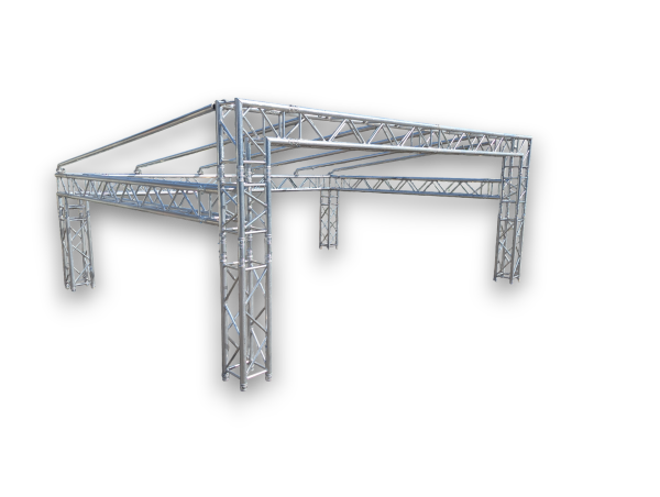 Noleggio: Tetto del palco 5 × 4 m – Sistema di copertura con travi Global Truss F34