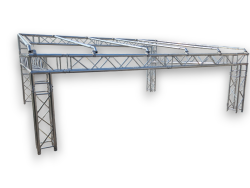 Loyer : Stage roof 5 × 4 m – truss roof...