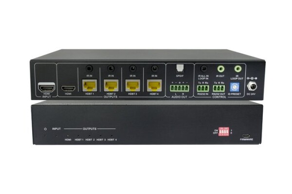 Vivolink VL120013 Videosplitter HDMI HDBT Splitter 1x4