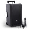 ANNY® 12 HBH2 B6 - 12" Mobiler Bluetooth® PA-Lautsprecher mit Akkus, Mixer, 1 × Funkmikrofon und 1 × Headset-Mikrofon (inkl. Taschensender)