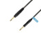 5 STAR IPPR 0600 FLIPJACK® - Câble d’instrument | Câble jack droit et coudé Adam Hall FLIPJACK® de Palmer® | 6 m
